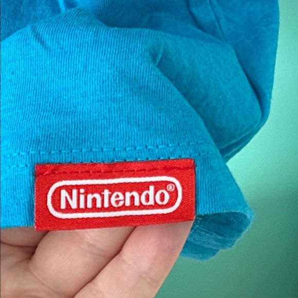 Nintendo Princess Peach Blue 'I'm a Princess' T-Shirt - Picture 3 of 4